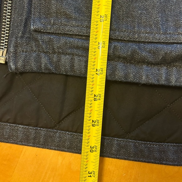 Filson Denim Insulated Work Vest - Picture 10 of 13